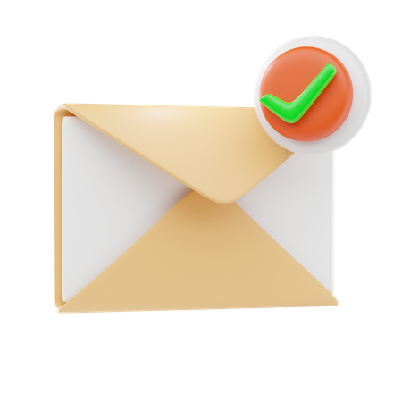 E-Mail-Prüfung  3D Icon