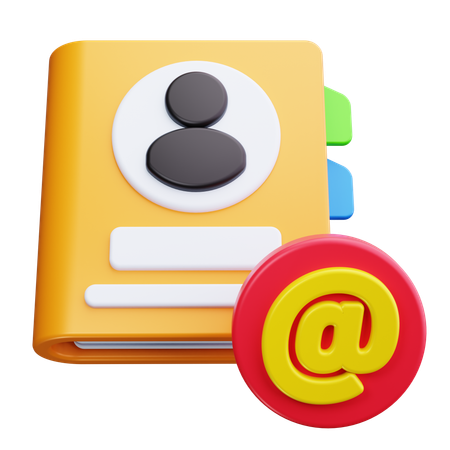 Contato por e-mail  3D Icon