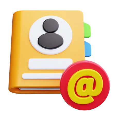 Contato por e-mail  3D Icon