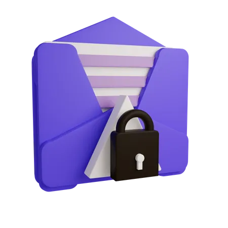 E-Mail-Datenschutz  3D Icon