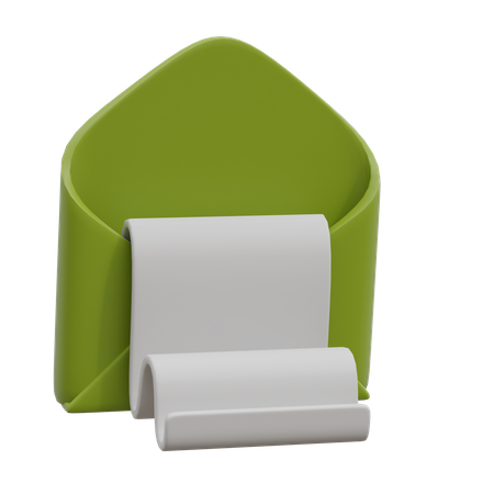 Faturamento por e-mail  3D Icon