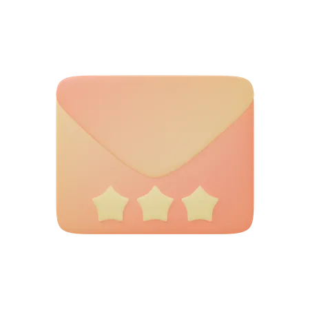 E-mail de comentários  3D Icon