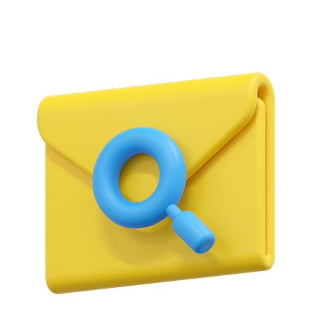 Procure email  3D Icon