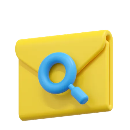 Procure email  3D Icon