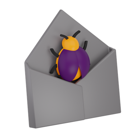 E-mail de spam  3D Icon