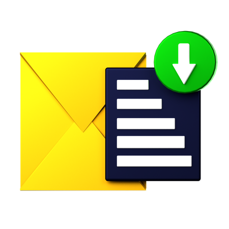 Download por e-mail  3D Icon