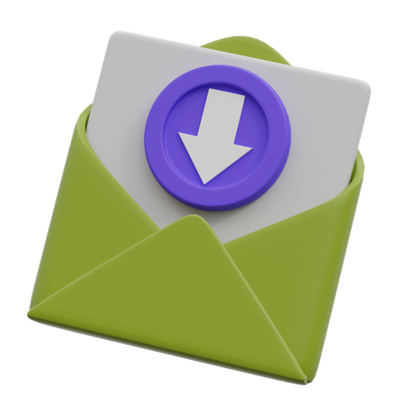 Download por e-mail  3D Icon