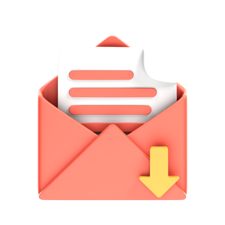 Download por e-mail  3D Icon