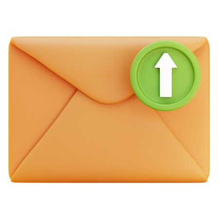 E-mail enviado  3D Icon