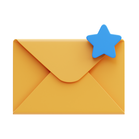 E-mail favori  3D Icon