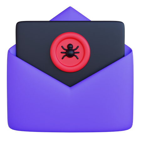 E-mail frauduleux ou frauduleux  3D Icon