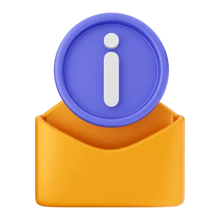 Helpdesk de e-mail  3D Icon