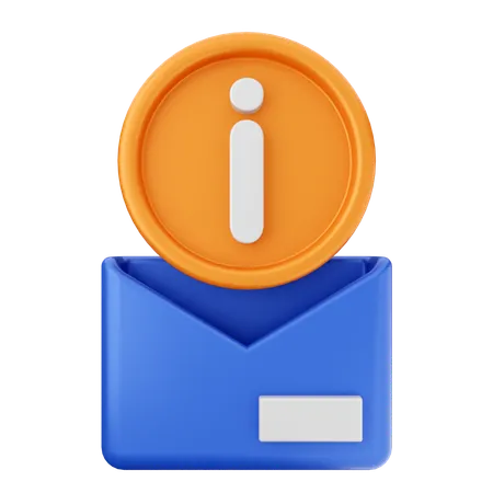 Helpdesk de e-mail  3D Icon