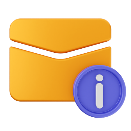 Helpdesk de e-mail  3D Icon