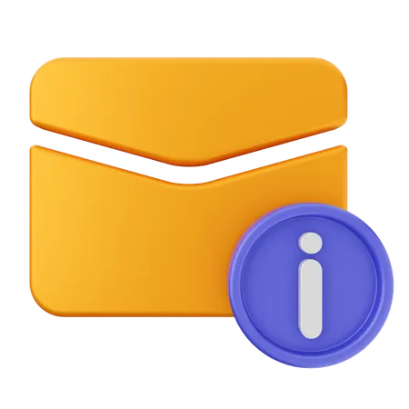 Helpdesk de e-mail  3D Icon