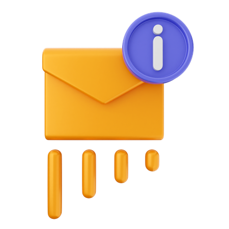 Helpdesk de e-mail  3D Icon