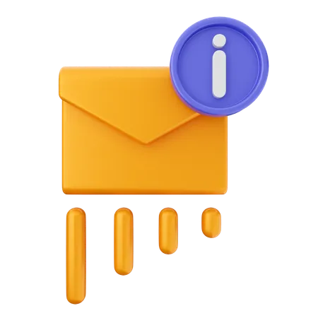 Helpdesk de e-mail  3D Icon