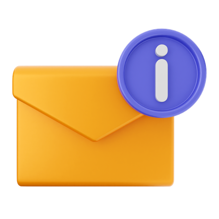 Helpdesk de e-mail  3D Icon