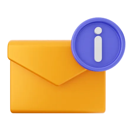 Helpdesk de e-mail  3D Icon