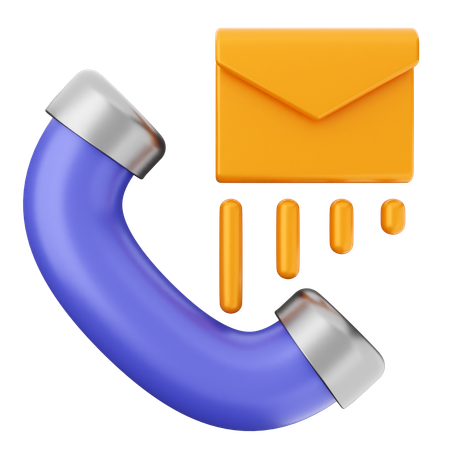 Helpdesk de e-mail  3D Icon