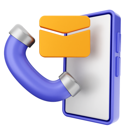 Helpdesk de e-mail  3D Icon