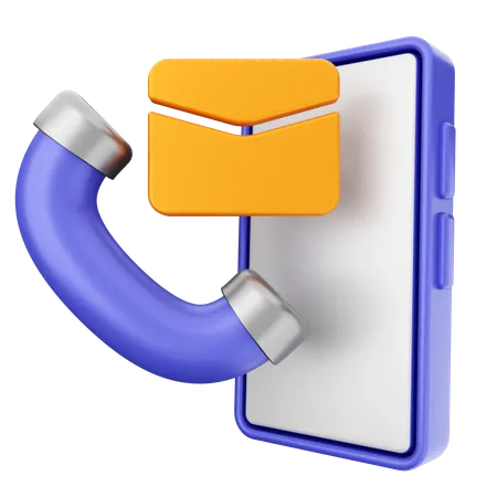 Helpdesk de e-mail  3D Icon