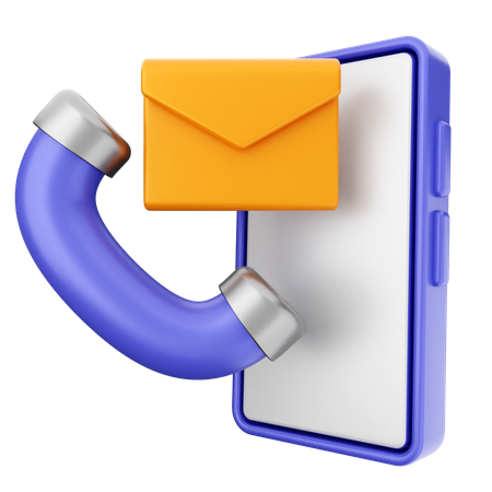 Helpdesk de e-mail  3D Icon