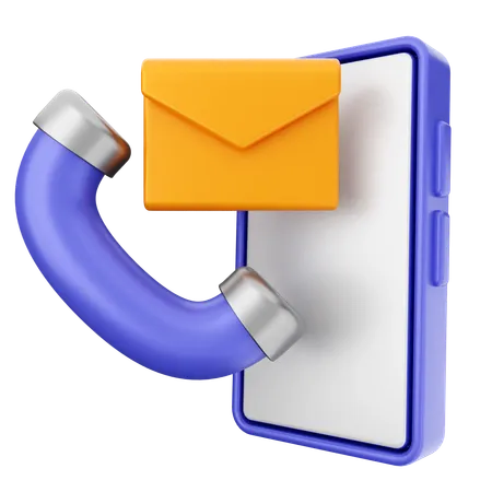 Helpdesk de e-mail  3D Icon