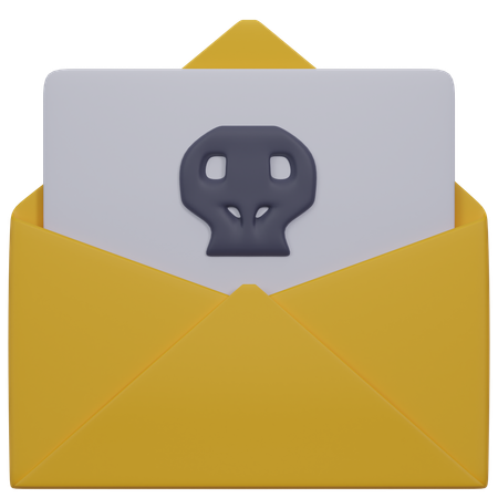 E-Mail-Malware  3D Icon