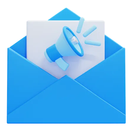 E-Mail Marketing  3D Icon