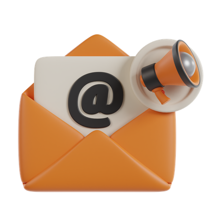 E-Mail Marketing  3D Icon