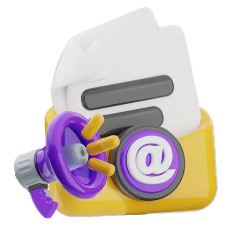 E-Mail Marketing  3D Icon