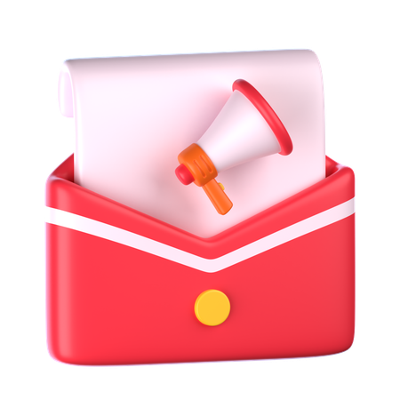 E-Mail Marketing  3D Icon