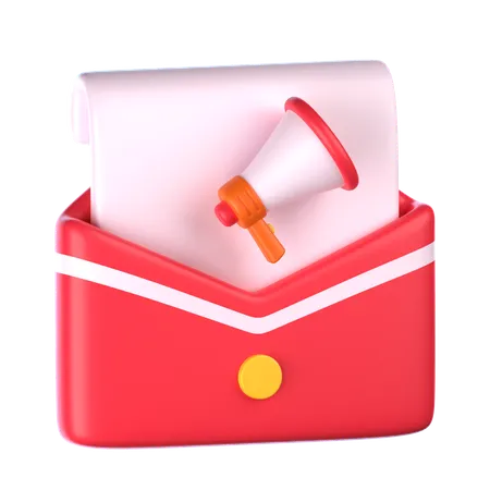 E-Mail Marketing  3D Icon