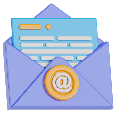 E-Mail Marketing  3D Icon