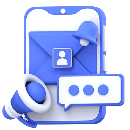 E-Mail Marketing  3D Icon