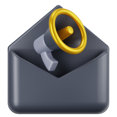 E-Mail Marketing  3D Icon