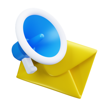 E-Mail Marketing  3D Icon