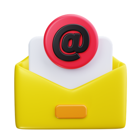 E-Mail Marketing  3D Icon