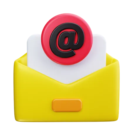 E-Mail Marketing  3D Icon