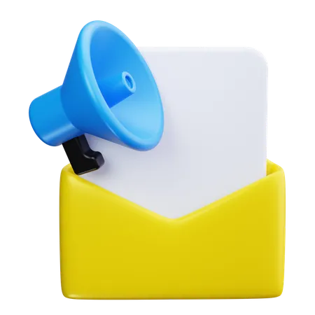 E-Mail Marketing  3D Icon