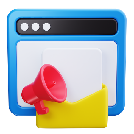 E-Mail Marketing  3D Icon