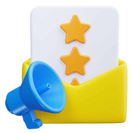 E-Mail Marketing  3D Icon