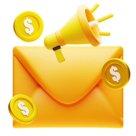 E-Mail Marketing  3D Icon