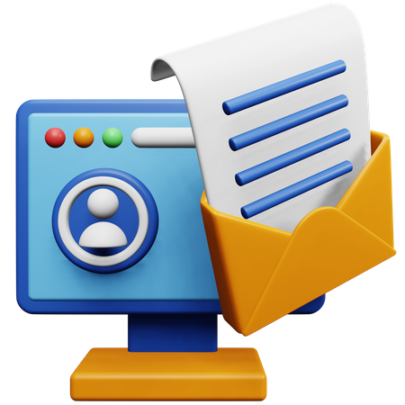 E-Mail Marketing  3D Icon