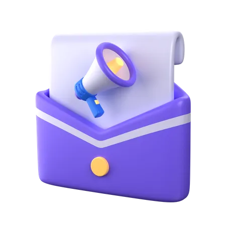 E-Mail Marketing  3D Icon