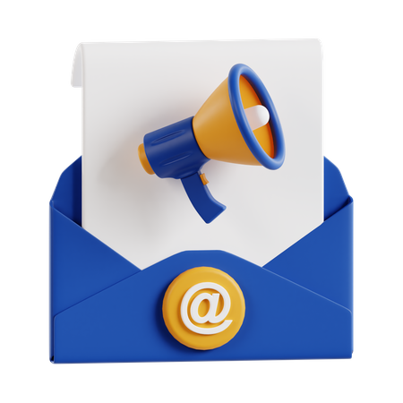 E-Mail Marketing  3D Icon