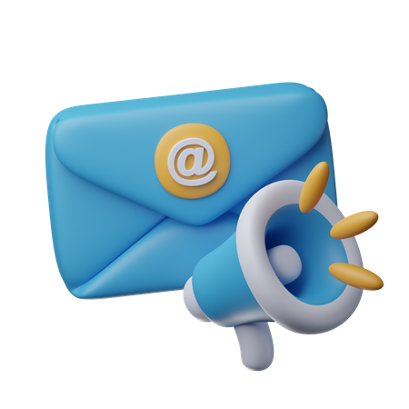 E-Mail Marketing  3D Icon