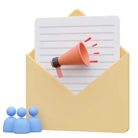 E-Mail Marketing  3D Icon