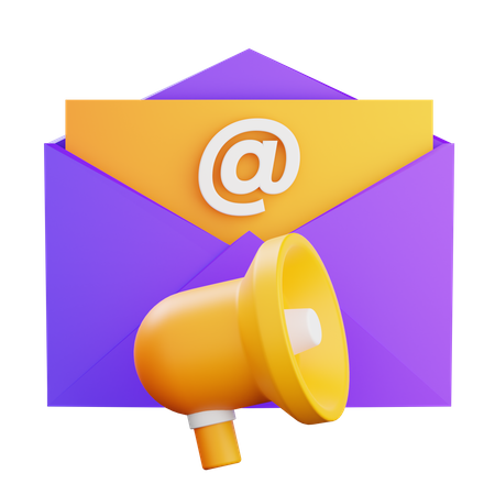 E-Mail Marketing  3D Icon